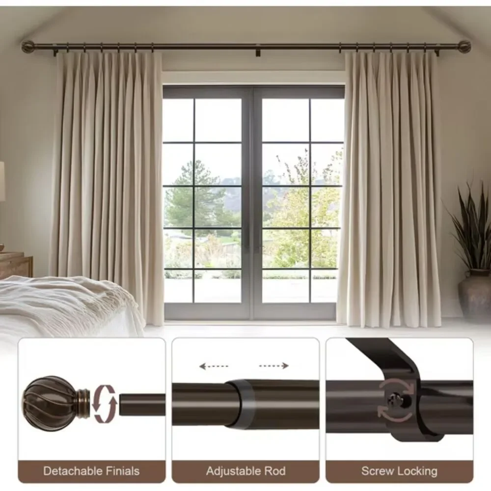 Adjustable Curtain Rod 36